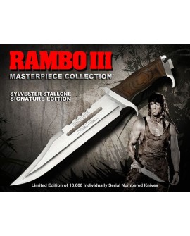 Coltello Rambo III Silvester Stallone Limited Edition 