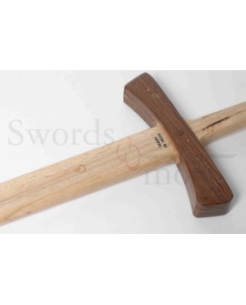 Spada medievale in legno a due mani