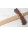 Spada medievale in legno a due mani