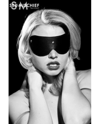 Maschera bondage in finta pelle