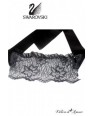 Maschera con pietre Swarovski