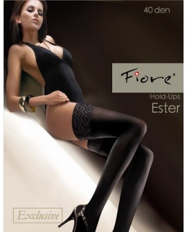 Ester, calze autoreggenti 40 den by Fiore