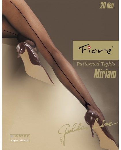 Miriam, collant riga posteriore - Fiore Calze