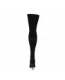 COURTLY-3005 Pleaser stivale alla coscia dettaglio posteriore