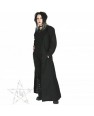 Cappotto gothic donna lana 100% dettaglio laterale
