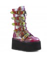DAMNED-225 Pink Green Iridescent Vegan