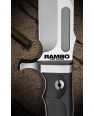 Dettaglio Impugnatura Coltello Rambo - Last Blood Bowie - LIMITED FIRST EDITION