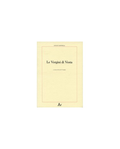LE VERGINI DI VESTA