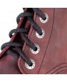 Stivali in pelle Angry Itch 8 fori Vintage Bordeaux