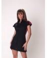 CANVAS EYELET DRESS