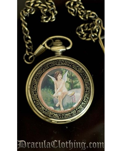 Cupid Pocket Watch